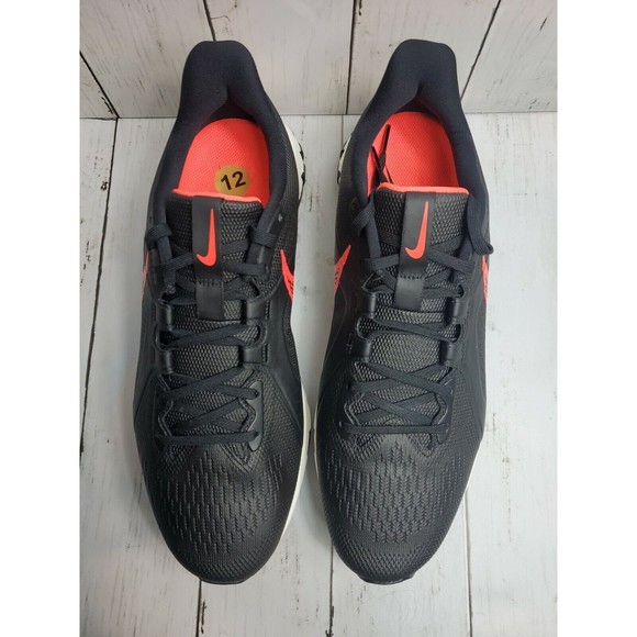 Nike React Infinity Pro Golf Shoes Men's Size 9 Black Crimson Red CT6620-002 - Picture 7 of 11